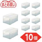 ショッピングトラスコ中山 トラスコ TRUSCO  (まとめ買い) オリコン 薄型折りたたみコンテナスケルコン 40Lロックフタ付  10個 (1S) 品番：TSK-C40B-TM-10P