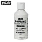 Pebeo ポーリングメディウム入り アクリル絵具118ml 23 チタニウムホワイト (1個) 524623