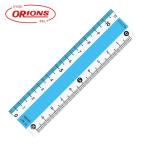 共栄プラスチック カラー直線定規 10cm ブルー (1本) 品番：CPK-10-B