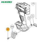 HiKOKI ハイコーキ 327001 トラスネジ M4(クロ) (1個)