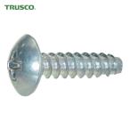 トラスコ TRUSCO トラス頭タッピングねじ 2種溝付B1形 三価白 M4X12 (50本入) (1Pk) S330-0412