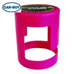カーボーイ CAR-BOY カラープラポール キャップ チェーンロック レッド (1個) CP-01CL
