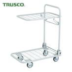 ショッピングTRUSCO トラスコ TRUSCO 荷台メッシュ運搬車 軽量メッシュ台車 アミー 折りたたみ式2段型 (1台) 品番：AM-2A