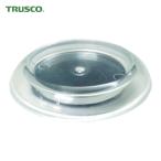トラスコ TRUSCO キャスター用受け皿 ゴム付 60mm 透明 (1個) TUR600-TM