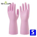 ショーワグローブ 塩化ビニール手袋 ナイスハンドミュー薄手 ピンク Sサイズ (1双) NHMIU-SP