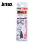 アネックス ANEX AK-51P-1-19 溝付超短ビット +1×19 (1個)
