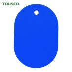 トラスコ TRUSCO 小判札 大 60X40mm 5枚入 青 (1Pk) THFL-B