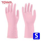 ビニスター 東和 塩化ビニール手袋 トワローブパールうす手 ピンク S (1双) 762-S