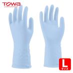 ビニスター 東和 塩化ビニール手袋 トワローブパールうす手 ブルー L (1双) 764-L