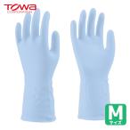ビニスター 東和 塩化ビニール手袋 トワローブパールうす手 ブルー M (1双) 764-M