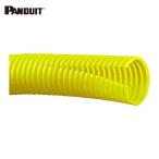 パンドウイット PANDUIT CLT25F-C4 コルゲートチューブ ポリエチレン スリット付き 黄 内径7.2mm 30.48m (1巻)