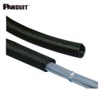 パンドウイット PANDUIT CLTS50F-C コルゲートチューブ ポリエチレン スリットなし 黒 (1巻)