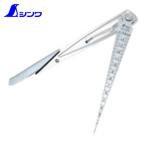 シンワ測定 62603 テーパーゲージ 金属ケース付 (1個)