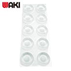 和気産業 WAKI 防振材(下敷きタイプ) ソフトクッション(角型) 20.5×7.6mm 4 個入 (1シート) CN-016