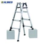 アルインコ ALINCO 伸縮脚立(ステップ幅広)120cm 最大使用質量100kg (1台) PRW120FX