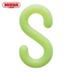 ニッサチェイン P-1568 PCエスフック 6×31mm 蛍光黄 (1個)