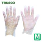 トラスコ TRUSCO 熱可塑性エラストマー (TPE) 使い捨て手袋M 100枚 (1箱) TGTPE035M