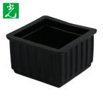 光 HIKARI イス脚キャップ 黒角36 (1個) BE-4-362