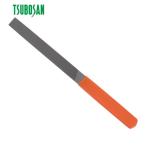 ツボサン TSUBOSAN AU-1 アルミ用ヤスリ 平 150mm グリップ付 BP入り (1本)