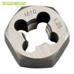 スレッドマスター 22239 六角ダイス M10×1.25mm 六角サイズ21mm(合金工具鋼) (1個)