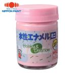 ニッペホームペイント 水性エナメルミニ 25ml パステルピンク HSB015-25 (1個) 49365443