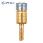 日東工器 35SH BRASS NBR ミニカプラ 燃料ガス用35SH(01187) (1個)