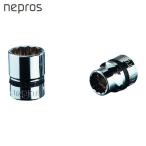 ネプロス nepros NB3-15/16W 9.5sq.ソケット(十二角) 対辺寸法15/16インチ 全長29mm (1個)