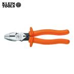 KLEIN クラインツールズ 強力型絶縁ペンチ 250mm (1丁) 品番：D2000-9NE-INS