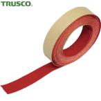 トラスコ TRUSCO 滑り止めテープ ノンスリップテープ 屋外用 25mm×10m レッド (1巻) 品番：TNS-2510R