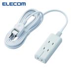 エレコム ELECOM T-KM01-2330WH 磁石タップ 3個口(内3ピン1) 3m ホワイト (1個)