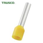 ショッピングTRUSCO トラスコ TRUSCO フェルール圧着端子 絶縁スリーブ付き 6-18 100個入 (1袋) 品番：FT6018-Y