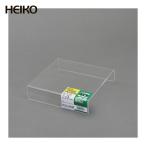 HEIKO アクリルディスプレイ コの字型 3面 180×180 (1個) 7306204