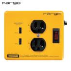 Fargo steel ответвление AC2 выход 3.4A USB 2 порт желтый (1 шт ) PT410YE