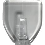 KOKUBO 透明粘着フック 小 3個入 クリア (1Pk) 品番：KM-075