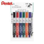 Pentel Pentel knock ru панель . Fit средний знак 6 -цветный набор (1S) EMWL5SBF6ST