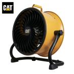 キャタピラー CAT おしゃれでかっこいい扇風機 店舗に サーキュレーター 35cm（壁・床タイプ） イエロー (1台) 品番：HVD-14ACDO