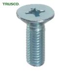 トラスコ TRUSCO 皿頭小ねじ ユニクロ 全ネジ M5×20 20本入 少量パック (1袋) Y825-0520