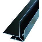  Alinco волна доска для угол видеть порез ( обе ) 2.4m черный ( 1 шт. ) номер товара :BA173K