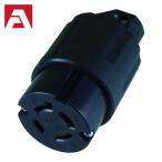 アメリカン電機 引掛形 ナイロンコネクタボディ 接地3P20A480V (1個) 品番：4244N-L16