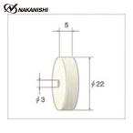 na краб si53907 колесо type фетр полировка 10 штук твердый φ22×5× дыра φ3 (1Pk)