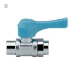 kak большой KAKUDAI миниатюра мяч клапан(лампа) .. диаметр (A)Rc1/4 общая длина 45.4 голубой (1 шт ) номер товара :651-804-6