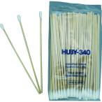 ＨＵＢＹ　ＨＵＢＹ　６インチ　工業用綿棒（先端砲弾型／木軸）ＣＡ−００６ＳＰ　（１００本入）　（1袋）　品番：CA-006SP