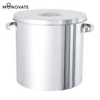MONOVATE ステンレスタンク ストレート貯蔵用タンク(フタ付) 20L (1個) ST-30