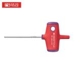 PBスイスツールズ クロスハンドル六角棒ドライバー 対辺寸法2 全長60 (1本) 品番：1206-2-60