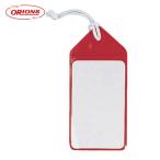  вместе . пластик имя tag 5 листов ввод красный (1 пакет ) номер товара :C-80-5-R