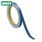 ユニット UNIT 反射テープ 青 2巻1組 10mm幅×10m巻 (1組) 374-34