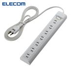 エレコム ELECOM OAタップ 2P 7個口 マ�