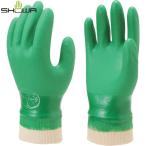 ショーワ 塩化ビニール手袋 まとめ買い 簡易包装グリーンジャージ 10双入 Lサイズ (1袋) 品番：NO600-L10P