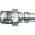 日東　ハイカプラ鋼鉄製（めねじ取付用プラグ）相手側Ｒｃ３／４　耐圧力２．０Ｍｐａ（００２９４） 600PM STEEL