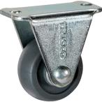 TRUSCO(トラスコ)　キャスター　ＴＹＧシリーズ　固定　エラストマー車　２５ｍｍ TYGEK-25
